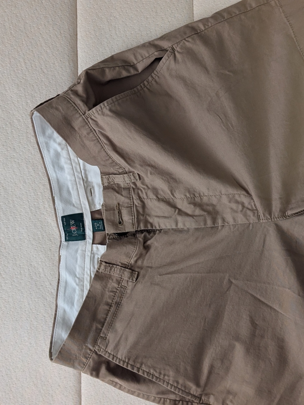 J.CREW Men's Chino Pants Waist 29 Brown